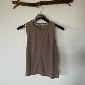 Nude CK workout tank
